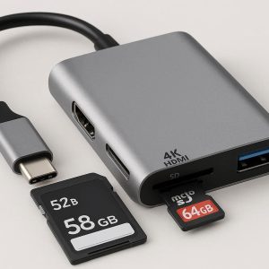 USB C SD Card Reader 4K HDMI